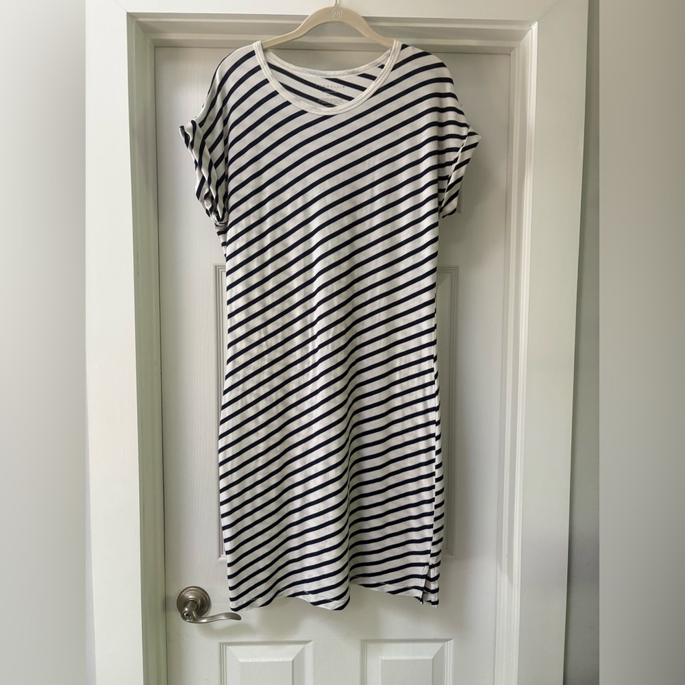 Nautical Striped Mini Dress